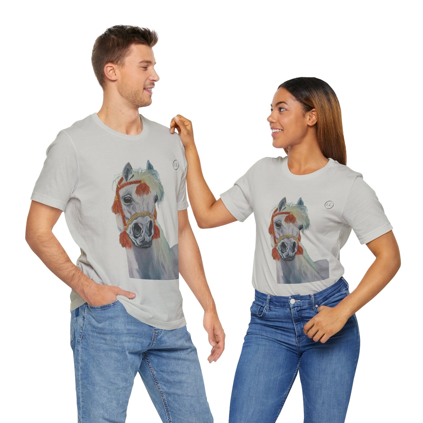 Unisex Jersey Short Sleeve Tee with "Al-Mahra" Artwork