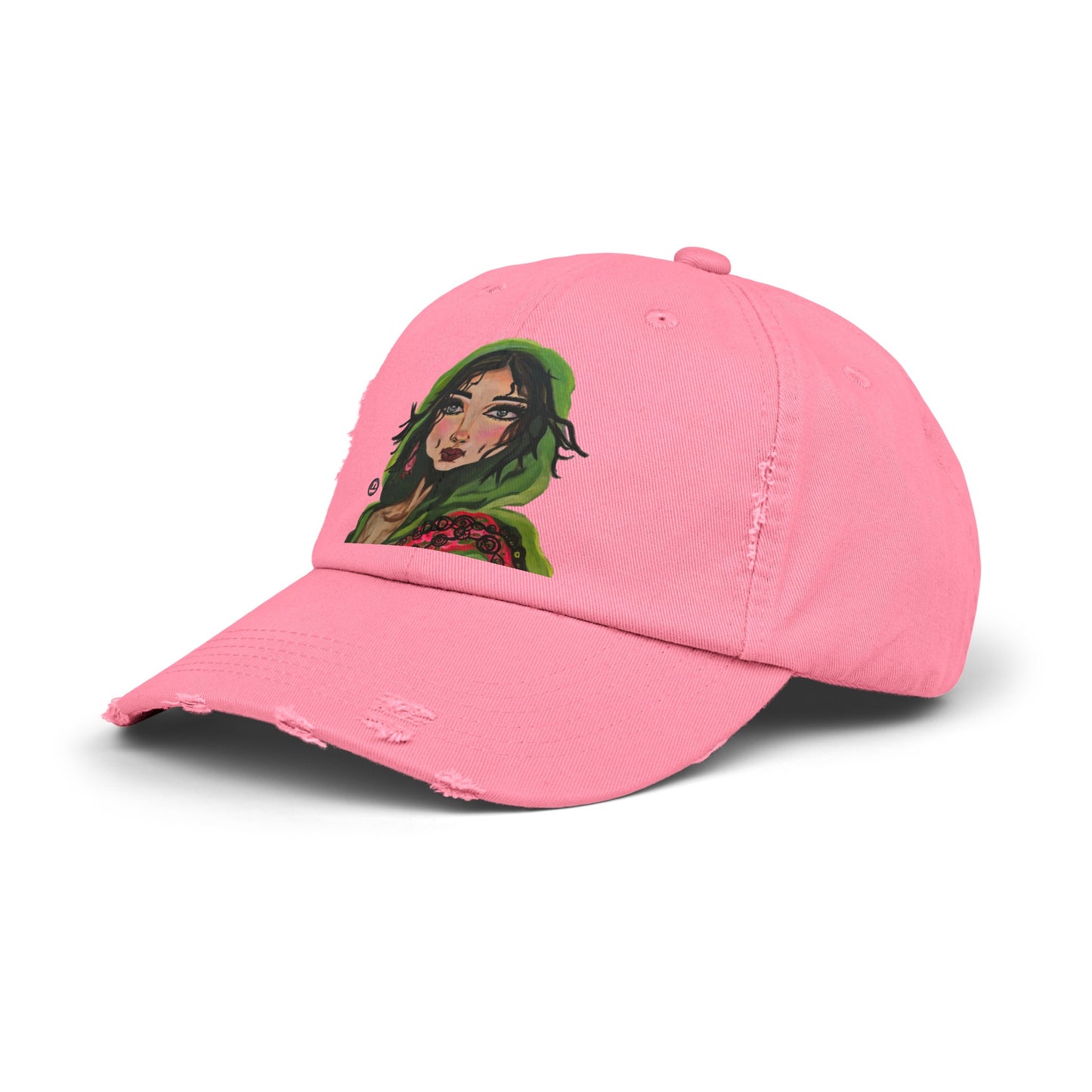 Cap with "Sultana" Artwork - Pink