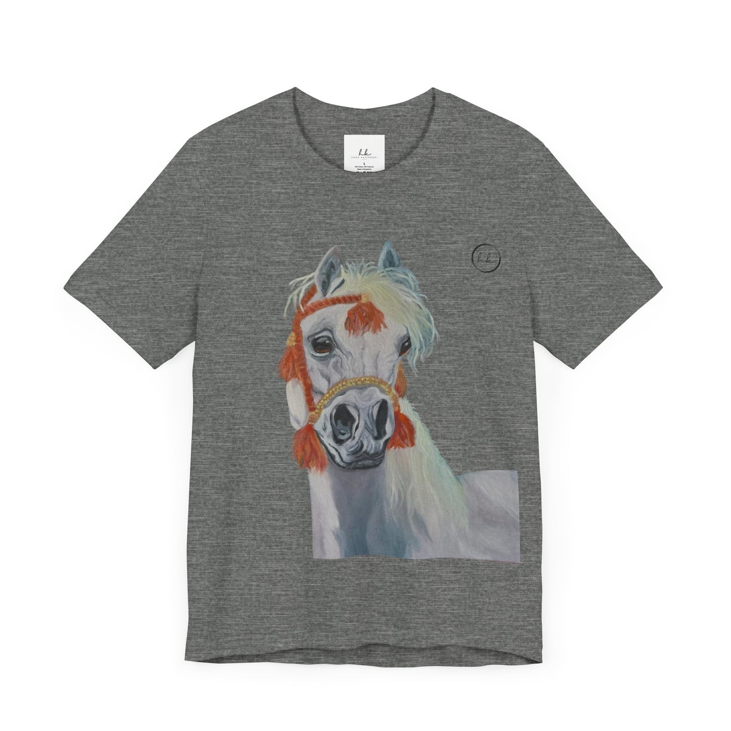 Unisex Jersey Short Sleeve Tee with "Al-Mahra" Artwork