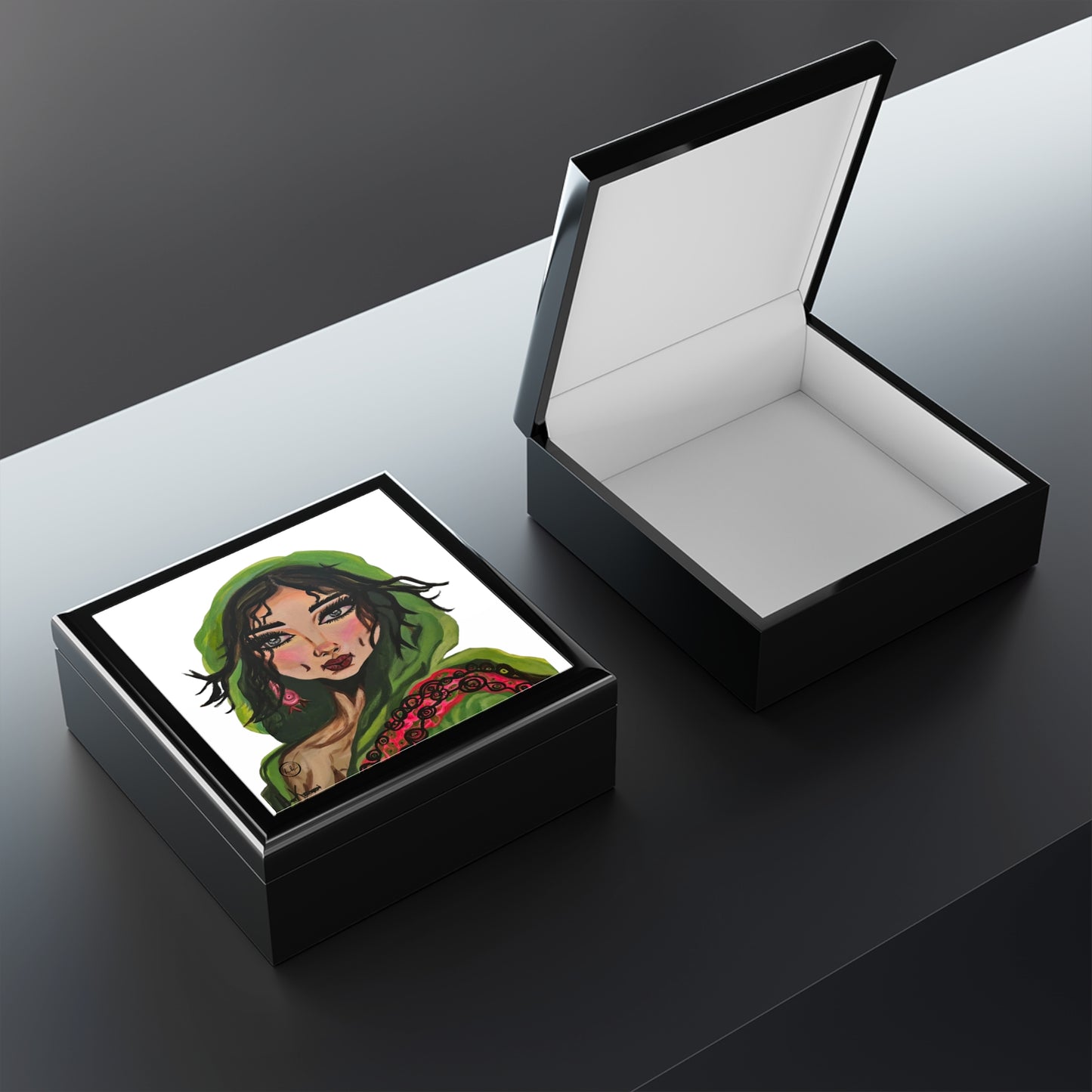 "Sultana" Artwork Jewelry Box