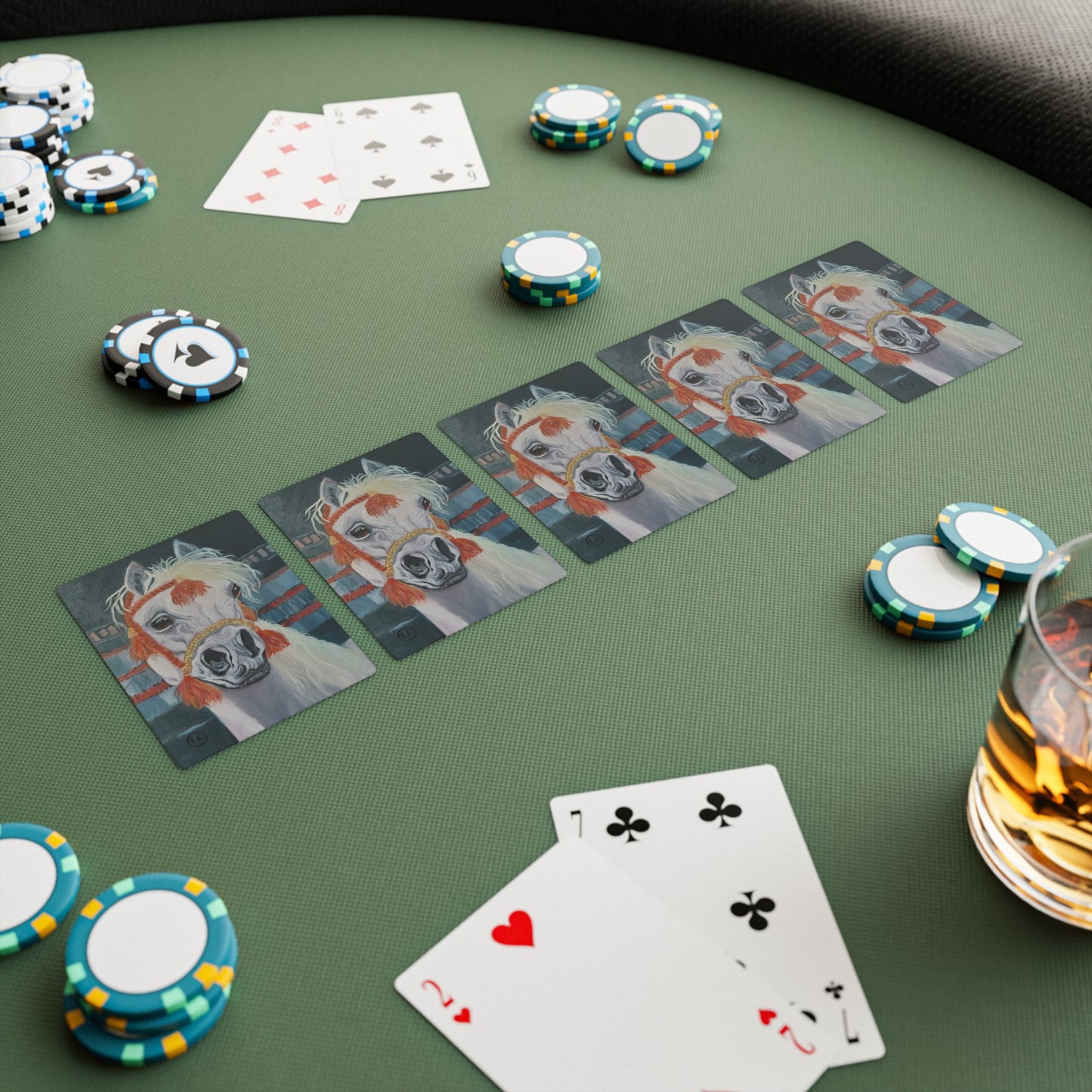 "Al-Mahra" Artwork Poker Cards