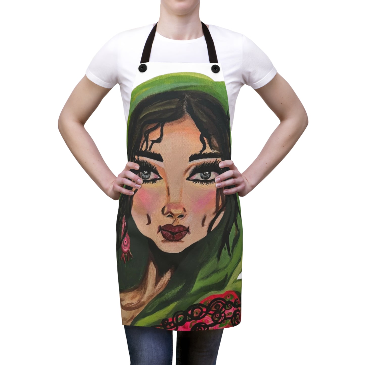 Elegant "Sultana" Art Apron