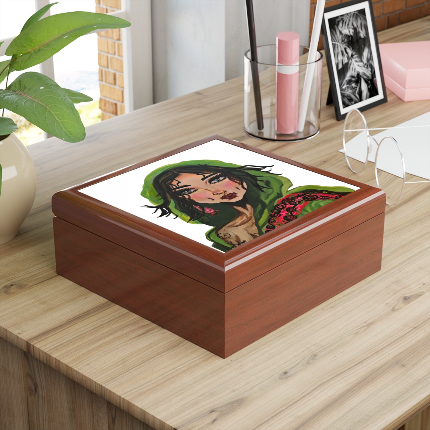 "Sultana" Artwork Jewelry Box