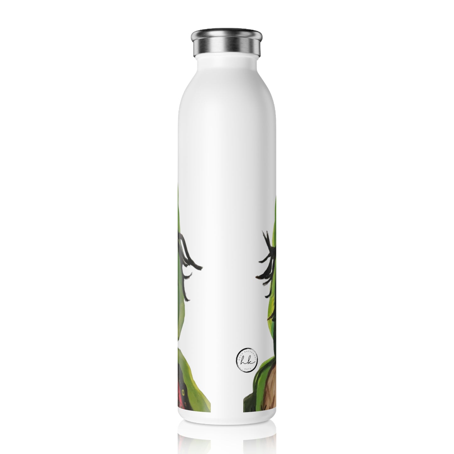 "Sultana"Artwork Slim Water Bottle
