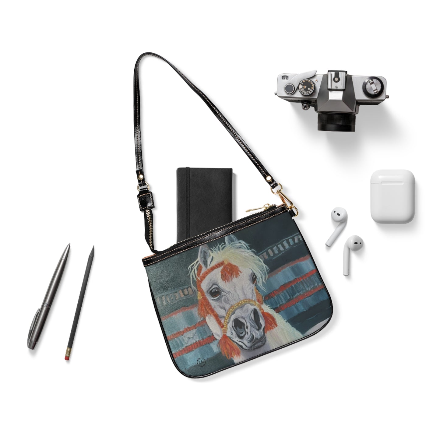 "Al-Mahra" Artwork Small Shoulder Bag