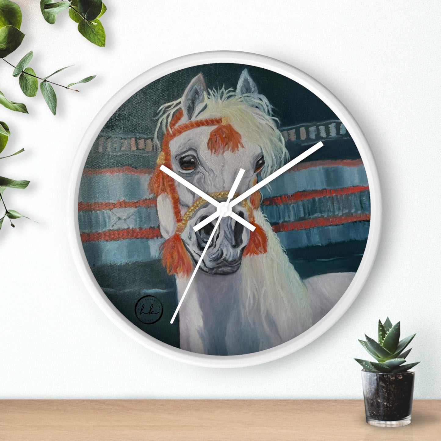 "Al-Mahra" Artwork Wall Clock