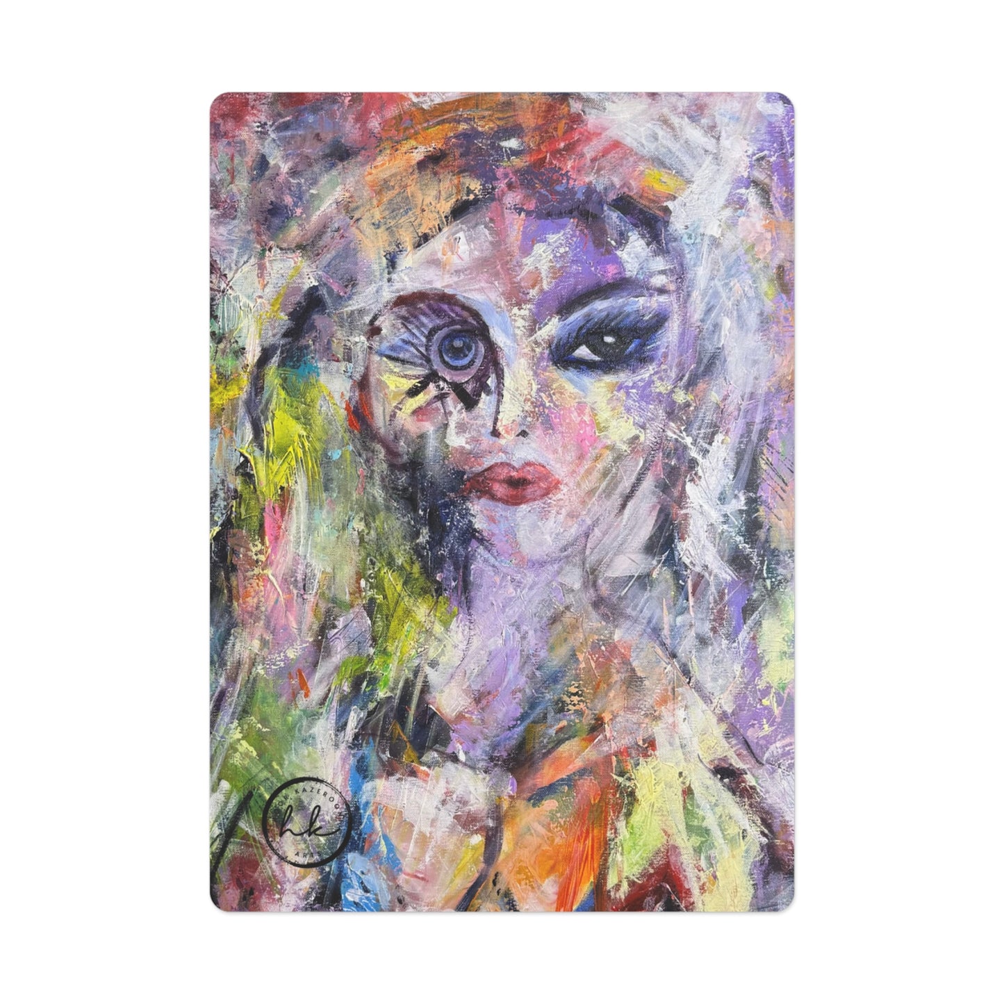 "Chaos & Beauty intertwined" Artwork Poker Cards