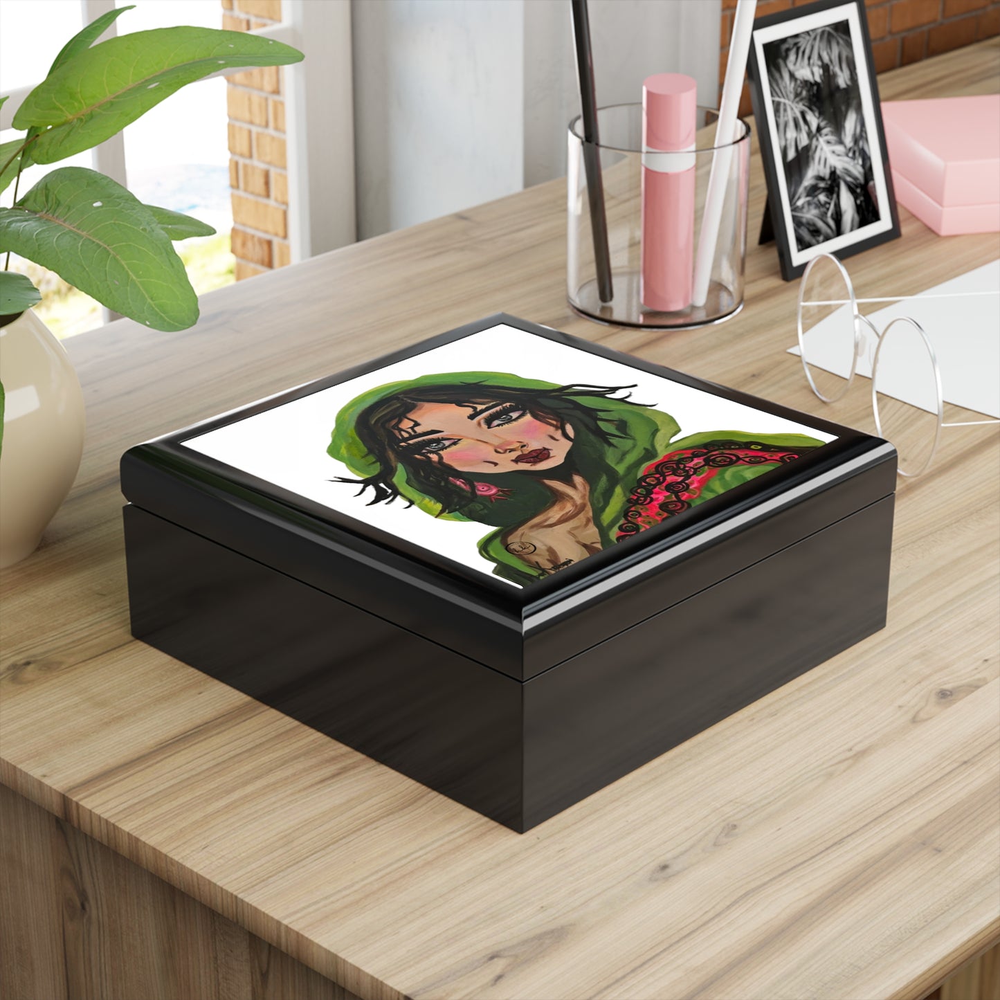 "Sultana" Artwork Jewelry Box