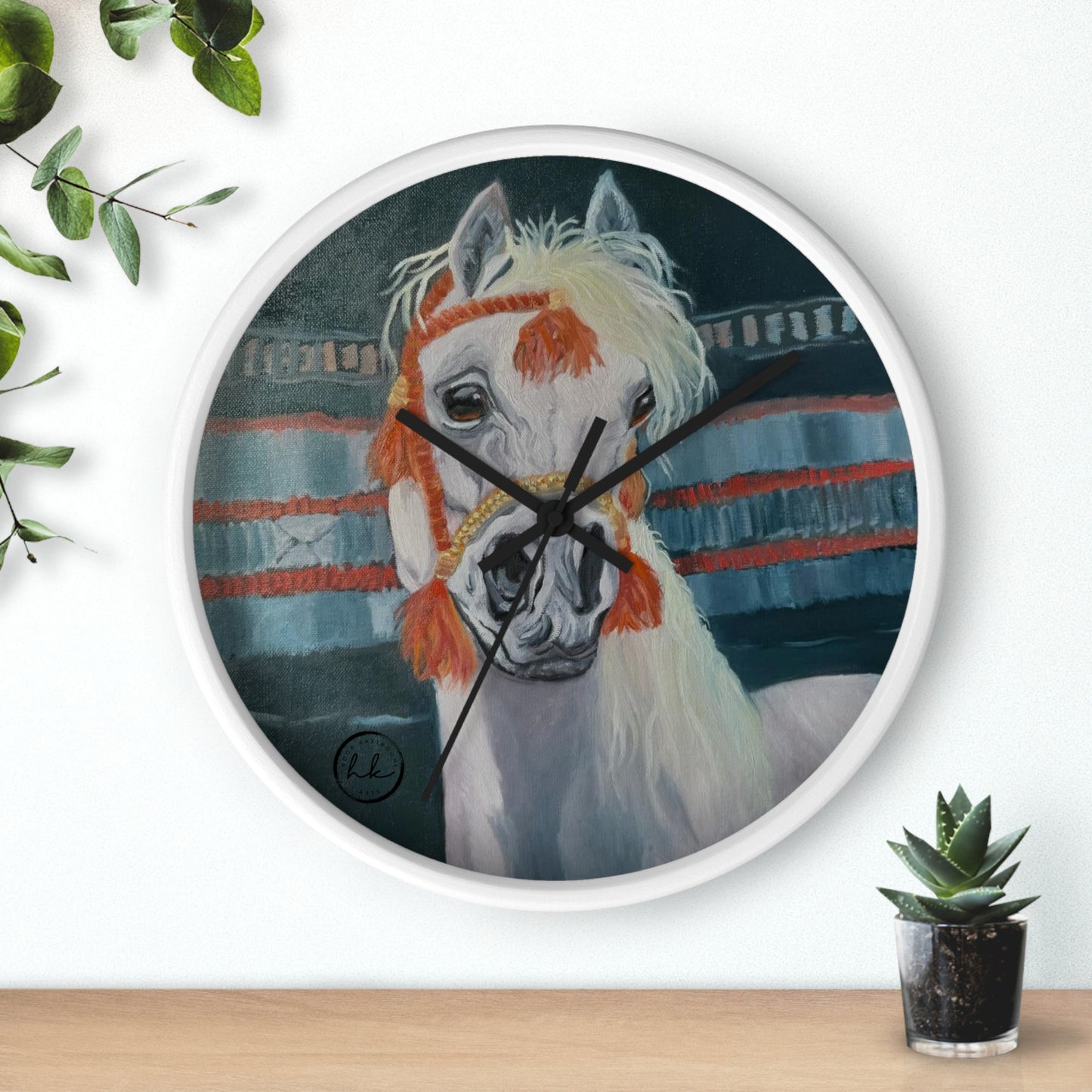 "Al-Mahra" Artwork Wall Clock