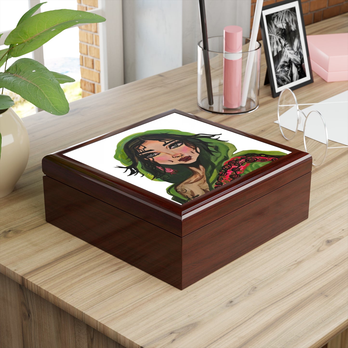 "Sultana" Artwork Jewelry Box