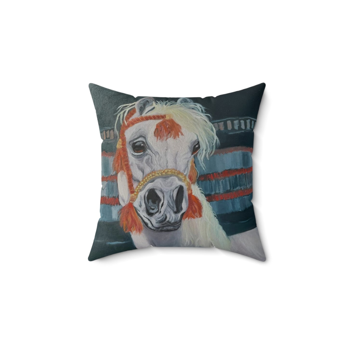 "Al-Mahra" Artwork Square Pillow