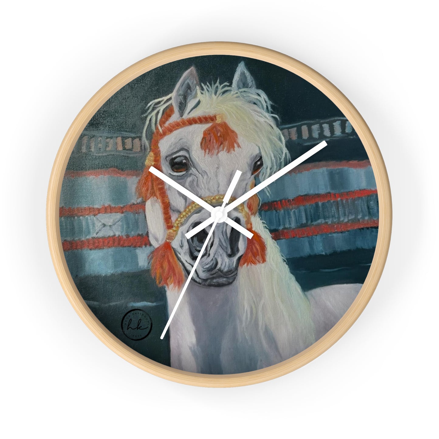 "Al-Mahra" Artwork Wall Clock