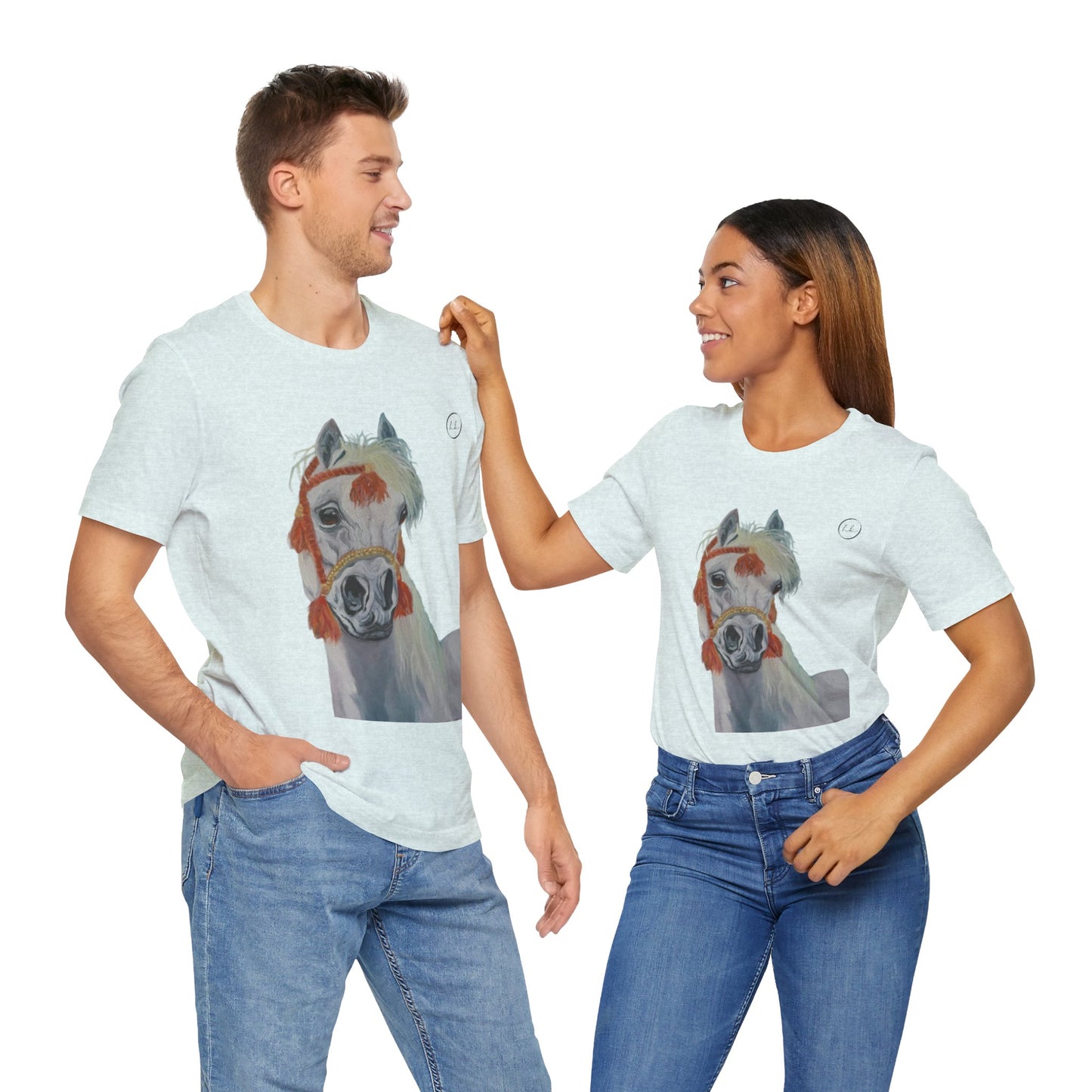 Unisex Jersey Short Sleeve Tee with "Al-Mahra" Artwork