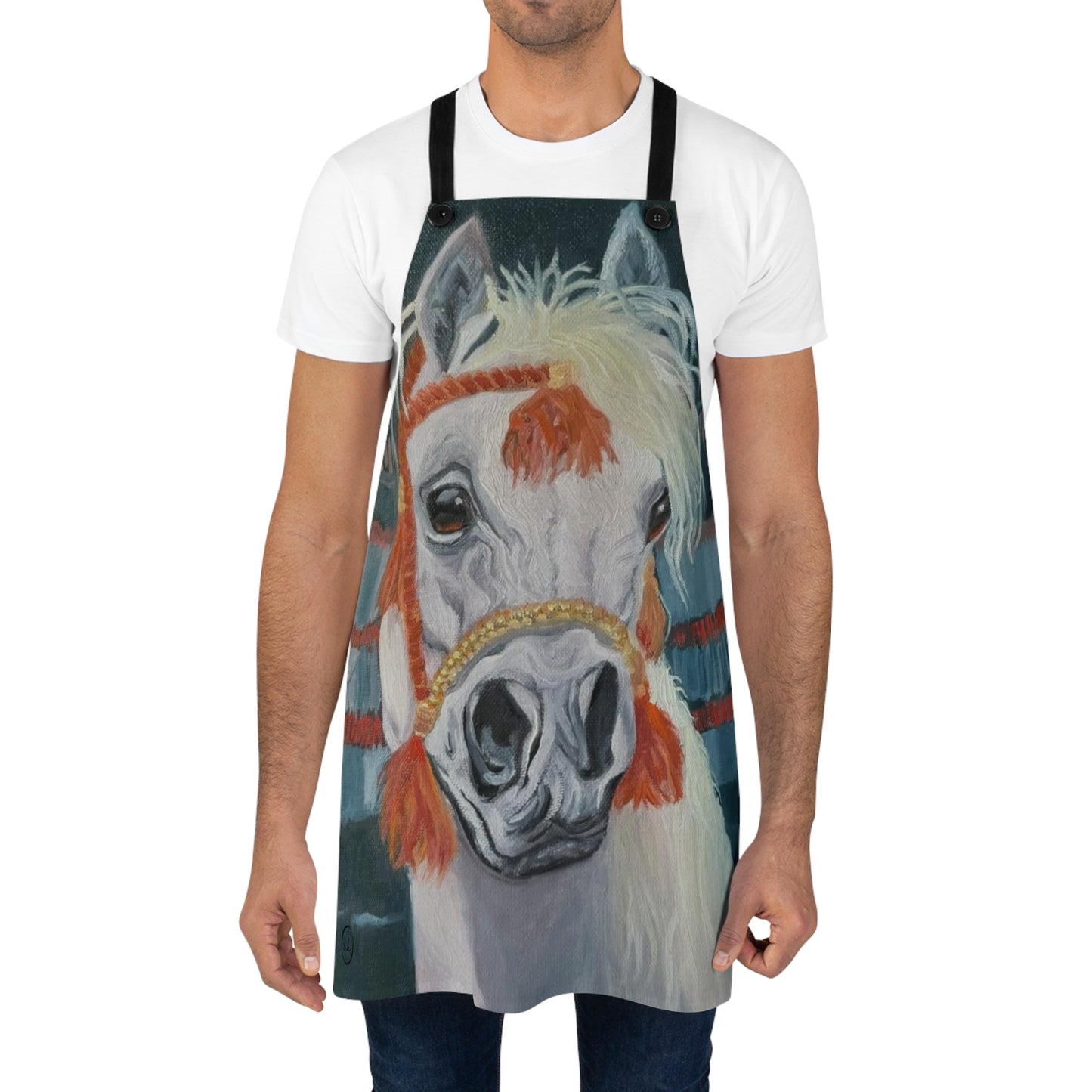 Elegant "Al-Mahra" Art Apron