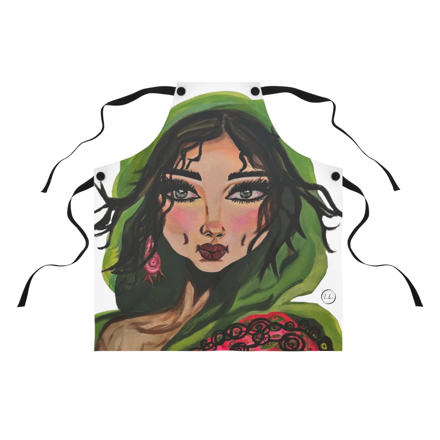 Elegant "Sultana" Art Apron