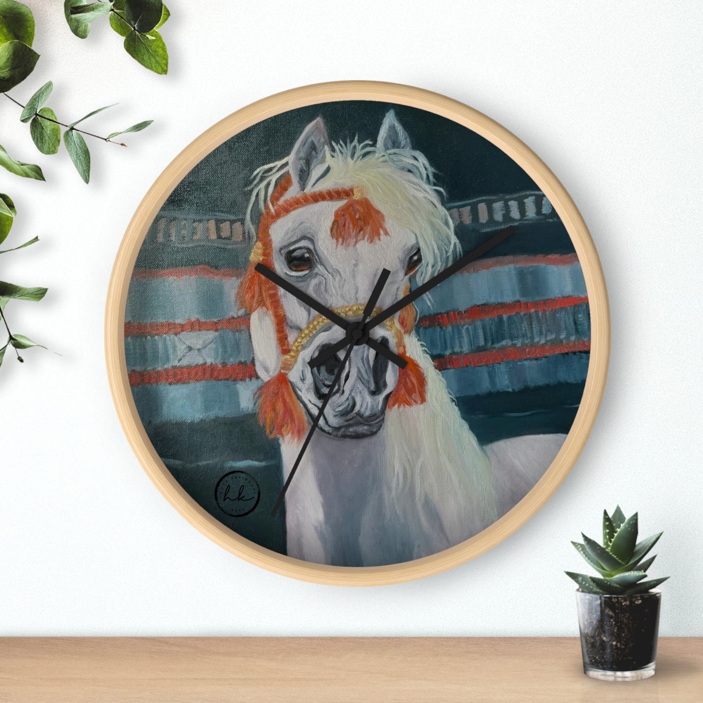 "Al-Mahra" Artwork Wall Clock