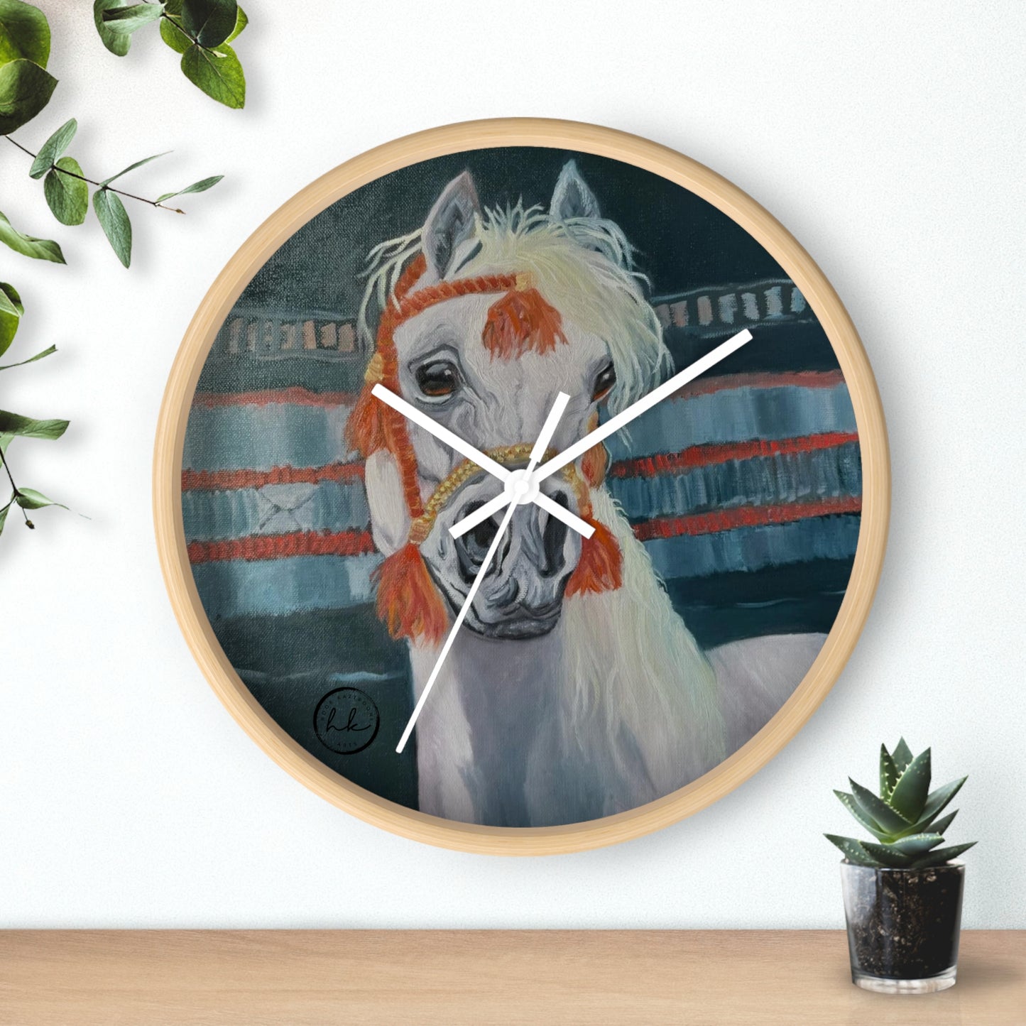 "Al-Mahra" Artwork Wall Clock