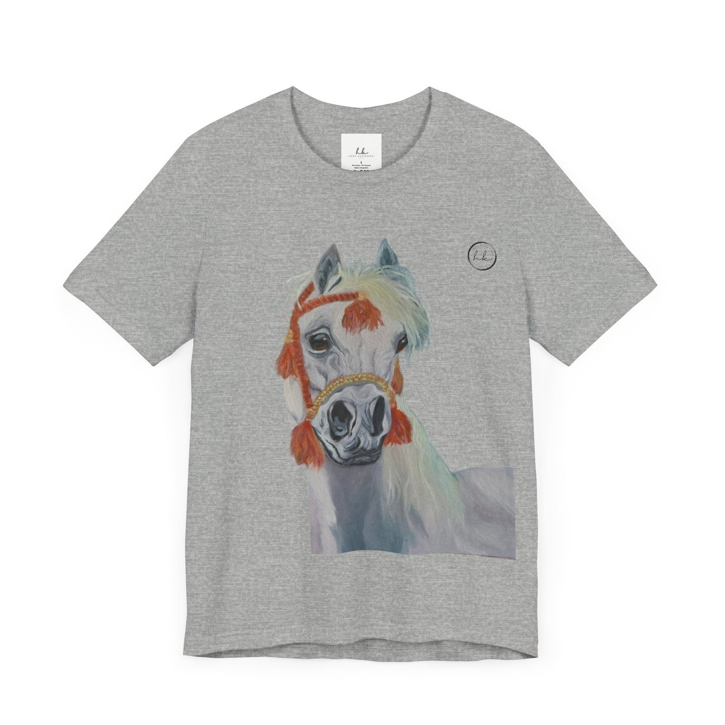Unisex Jersey Short Sleeve Tee with "Al-Mahra" Artwork
