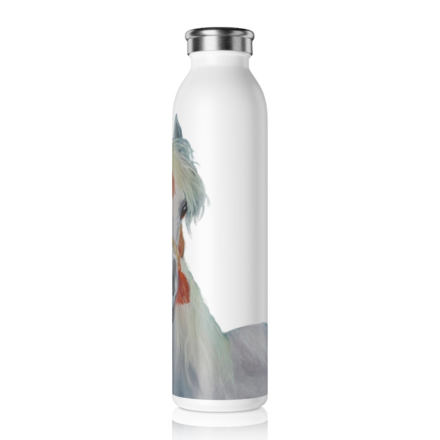 "Al-Mahra"Artwork Slim Water Bottle