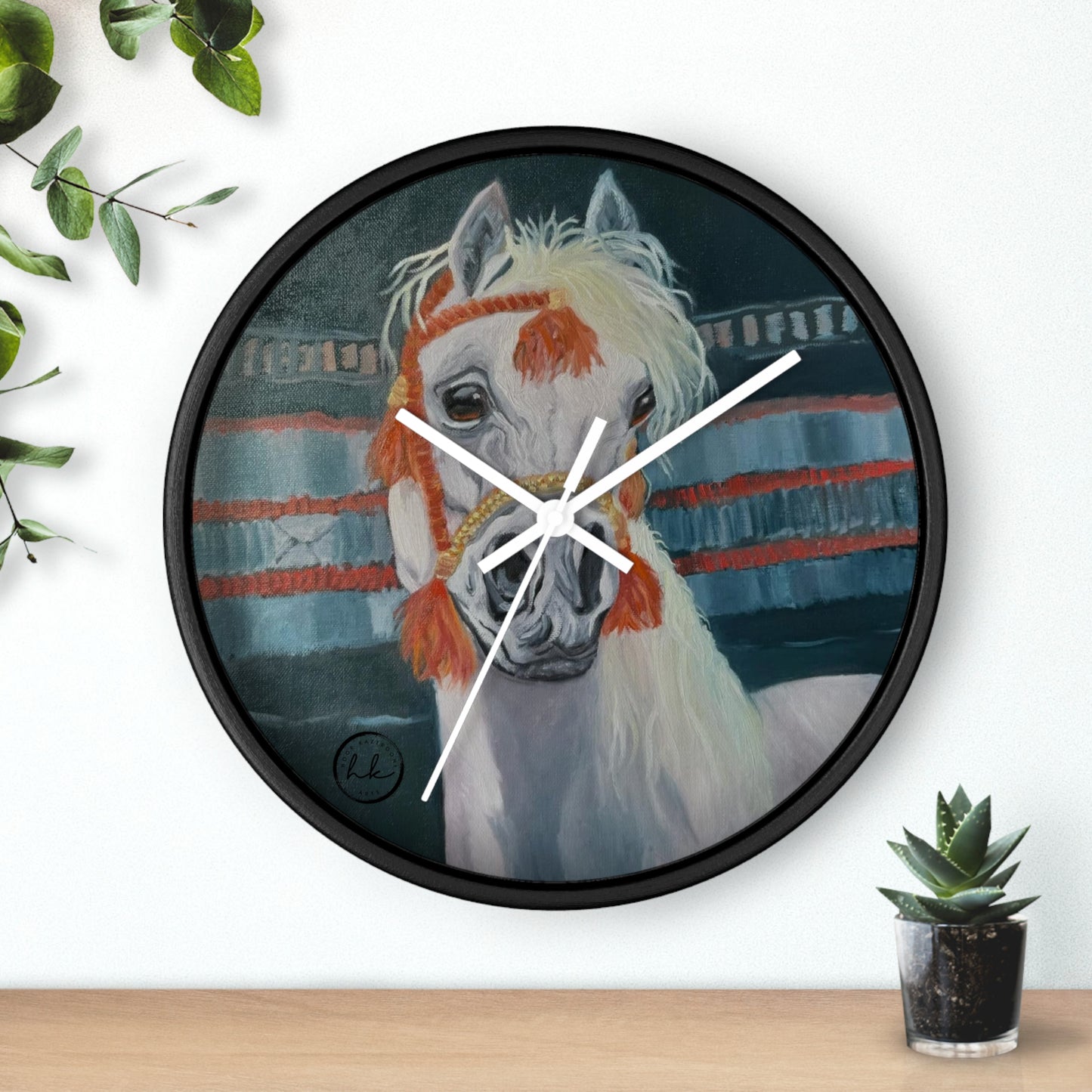 "Al-Mahra" Artwork Wall Clock