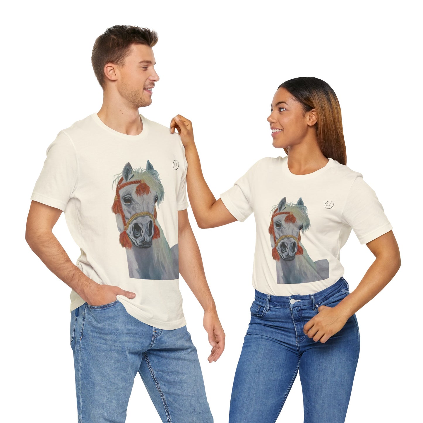 Unisex Jersey Short Sleeve Tee with "Al-Mahra" Artwork