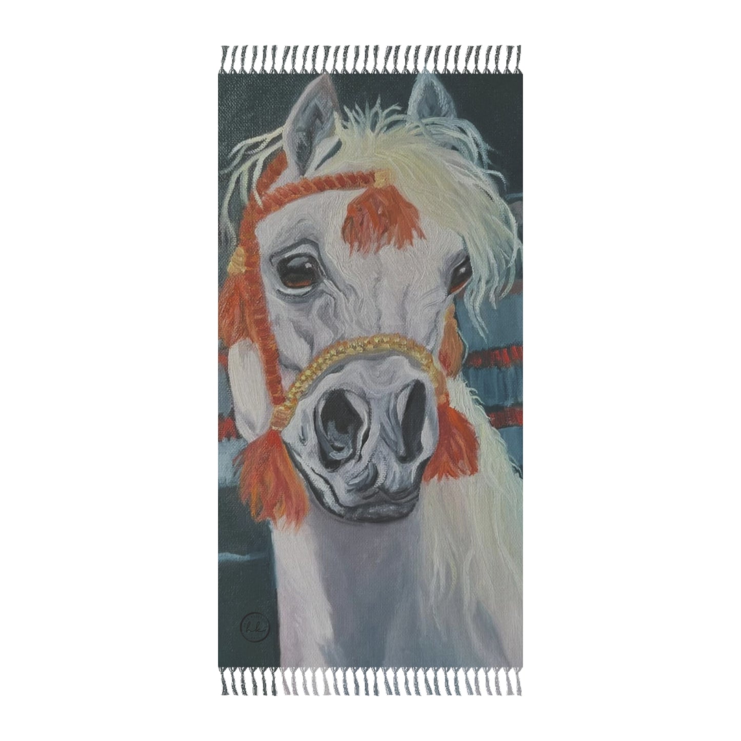 Boho Beach Cloth with "Al-Mahra" Artwork