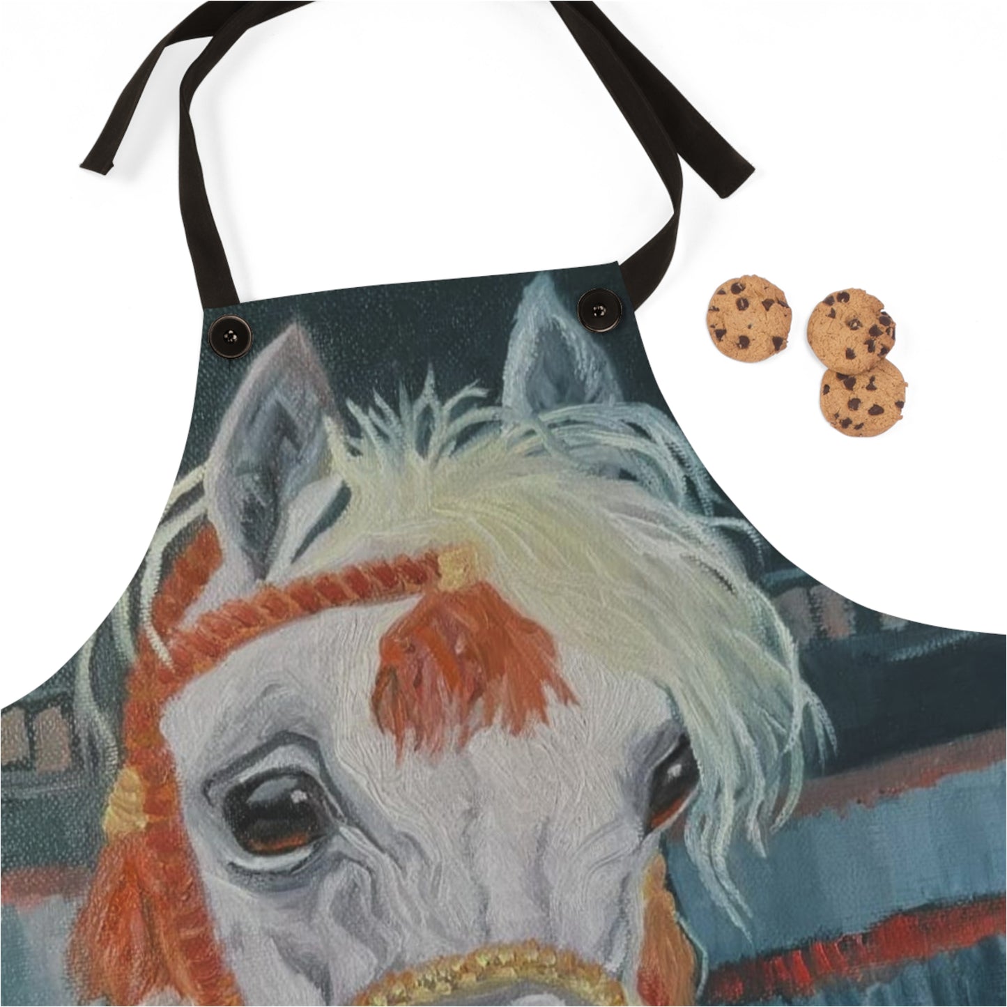 Elegant "Al-Mahra" Art Apron