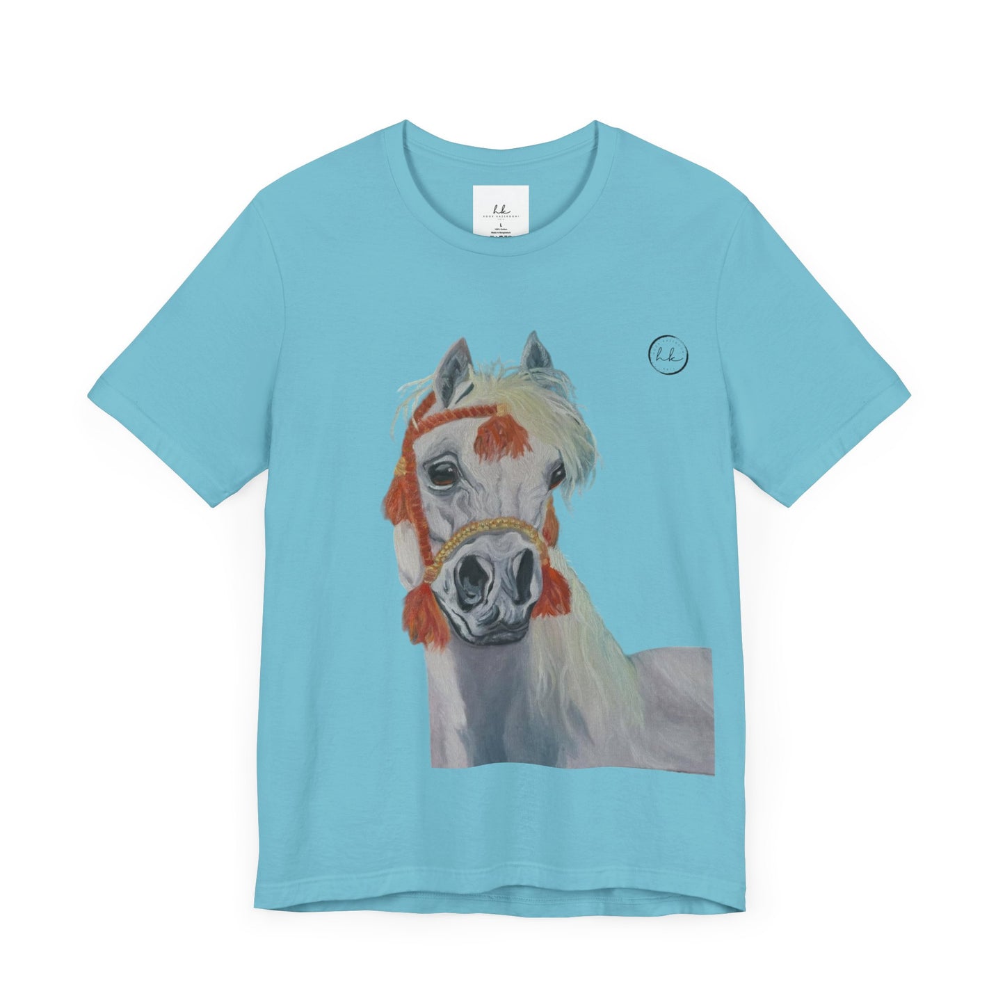 Unisex Jersey Short Sleeve Tee with "Al-Mahra" Artwork