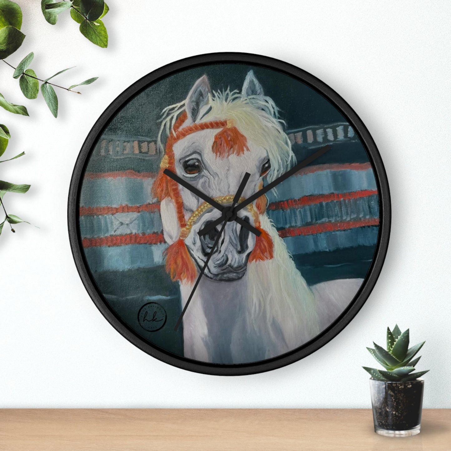 "Al-Mahra" Artwork Wall Clock