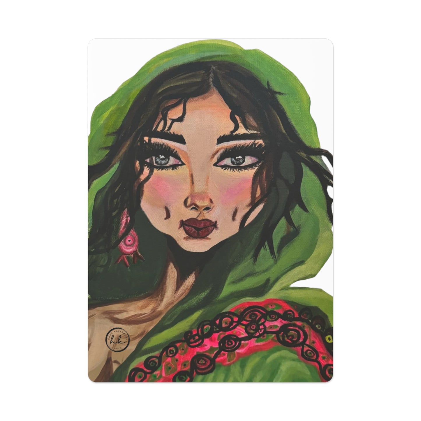 "Sultana" Artwork Poker Cards