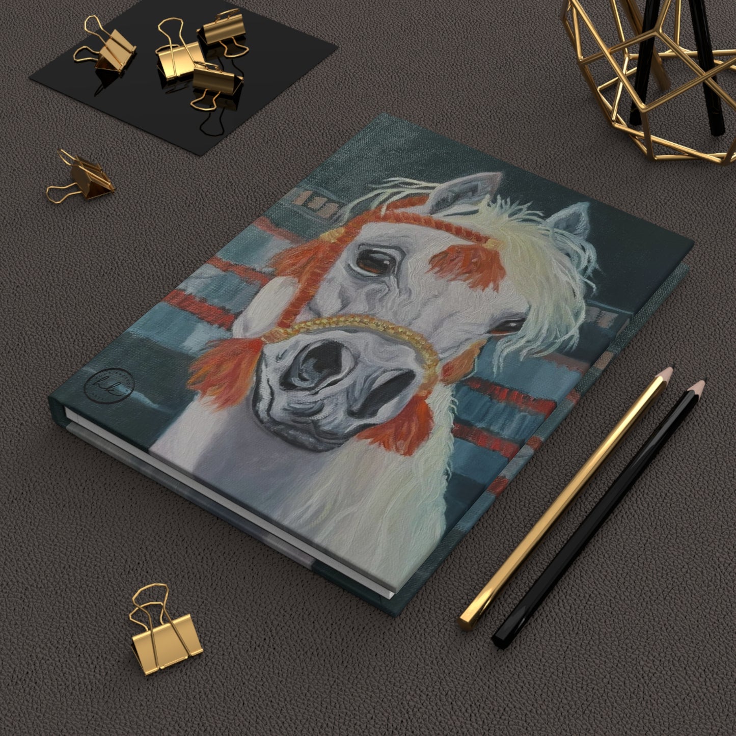 "Al-Mahra" Artwork Hardcover Journal