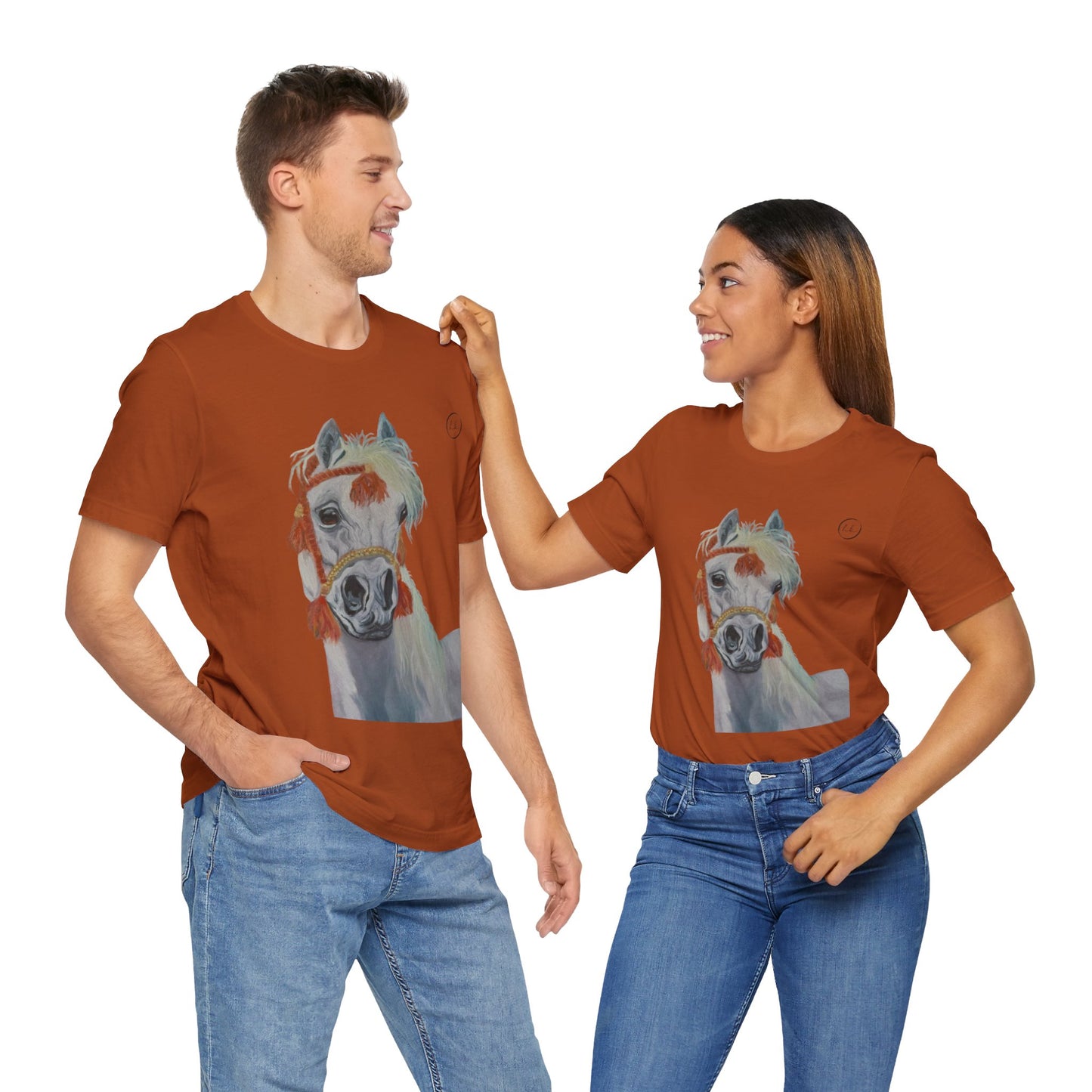 Unisex Jersey Short Sleeve Tee with "Al-Mahra" Artwork