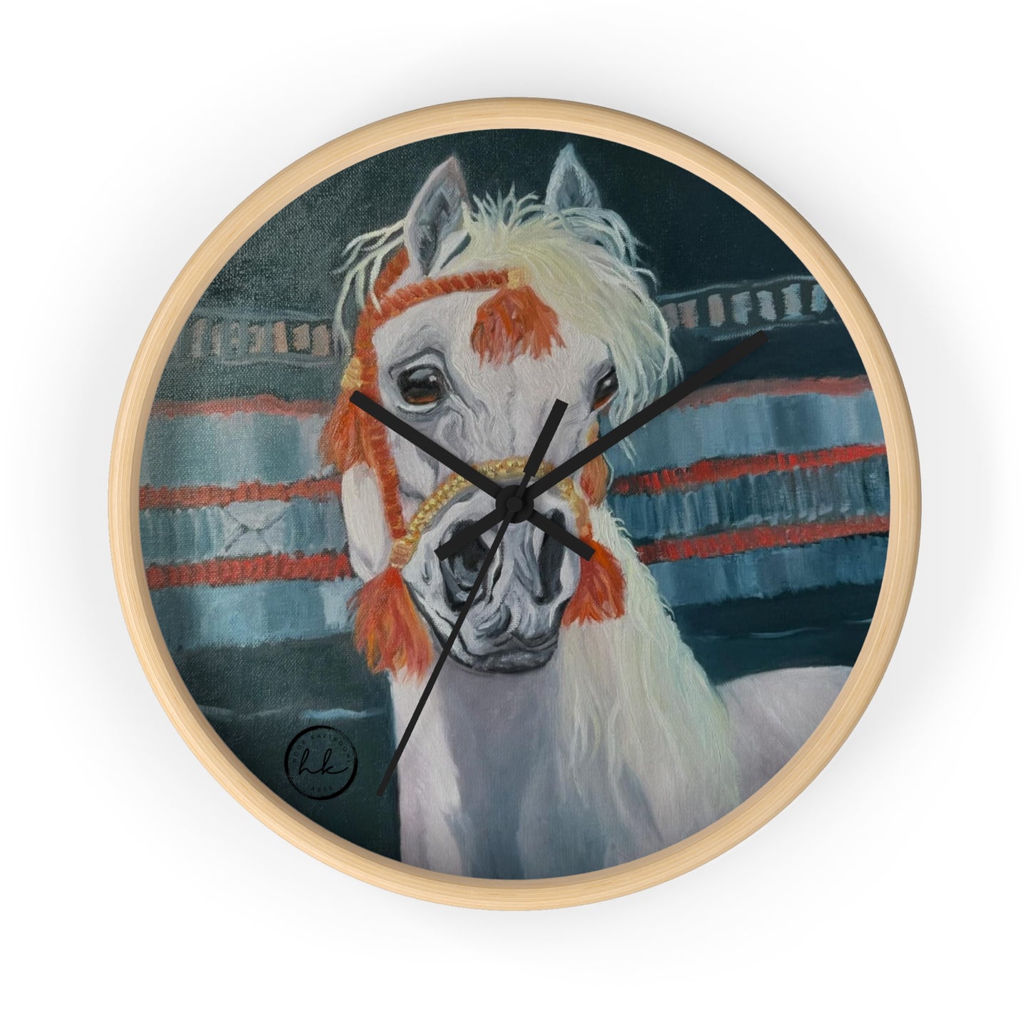 "Al-Mahra" Artwork Wall Clock