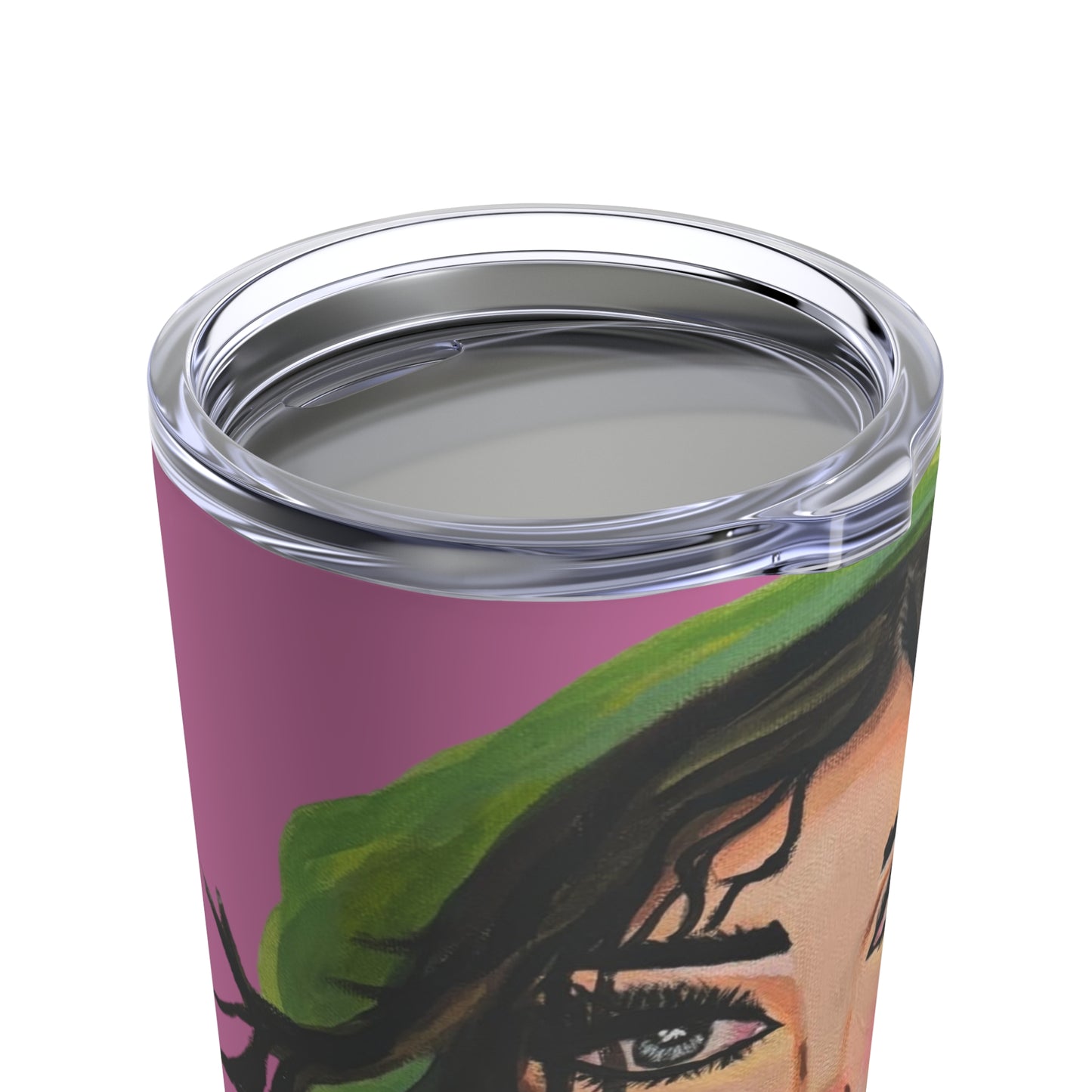 Pink Tumbler with "Sultana" Artwork