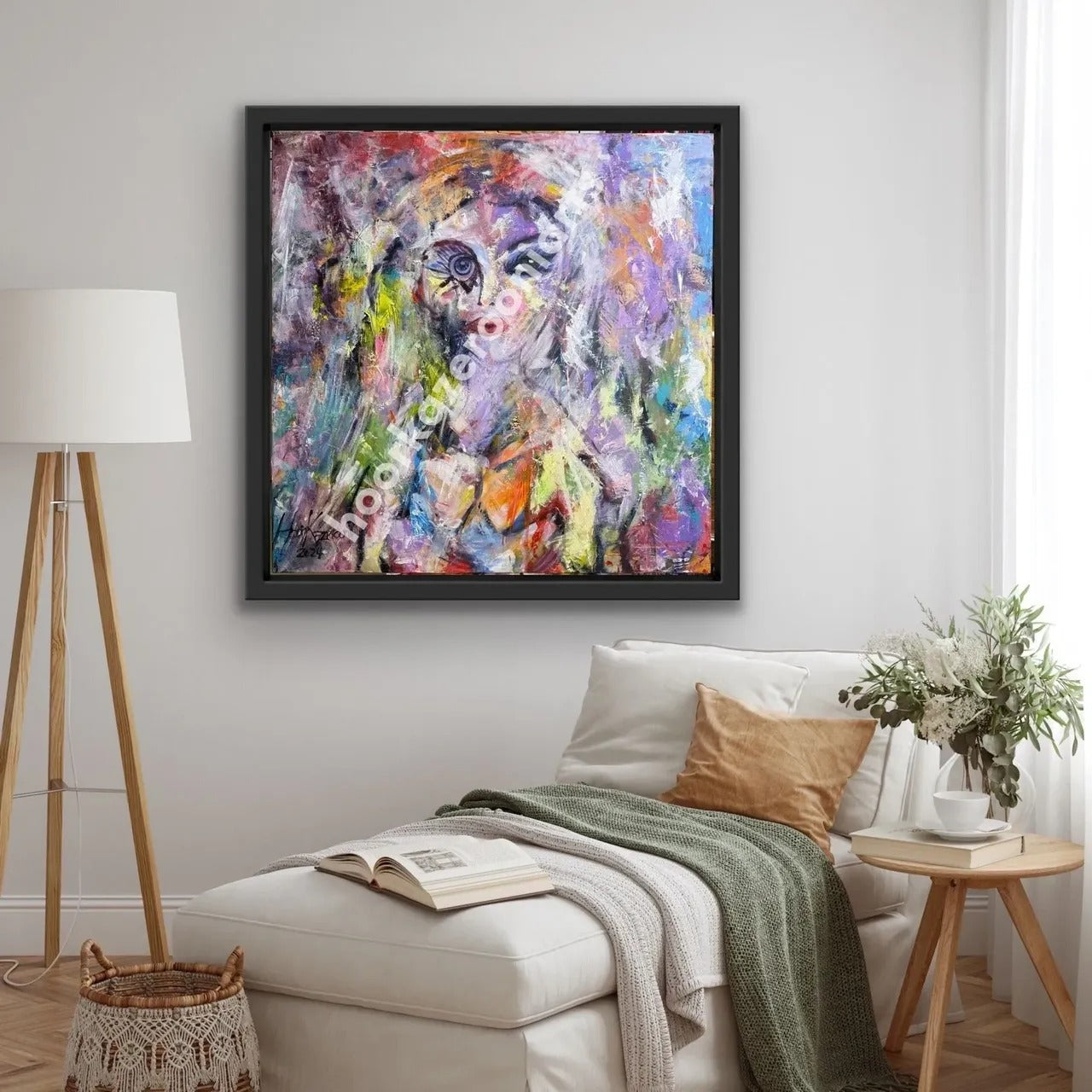 The Chaos & Beauty Intertwined Painting