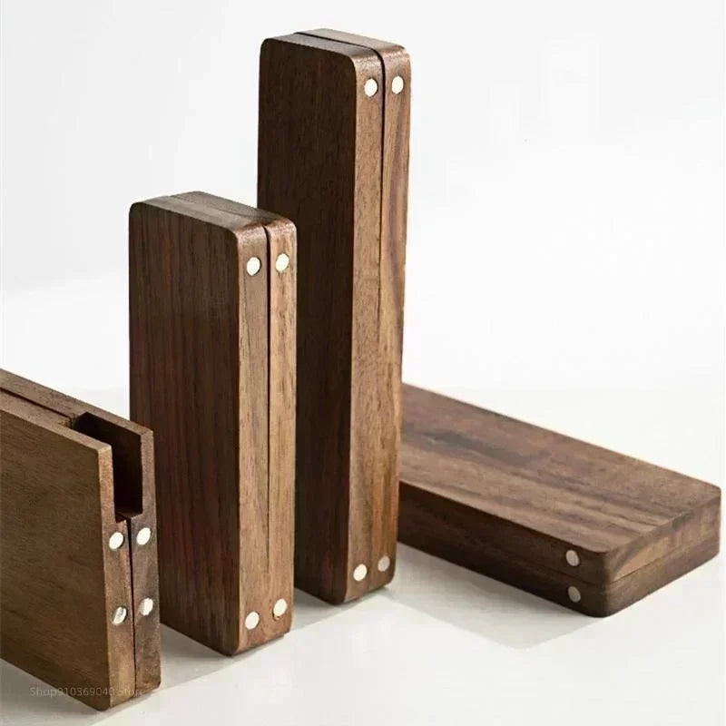 Magnetic Handmade Portable Wooden Box for Watercolor Palette