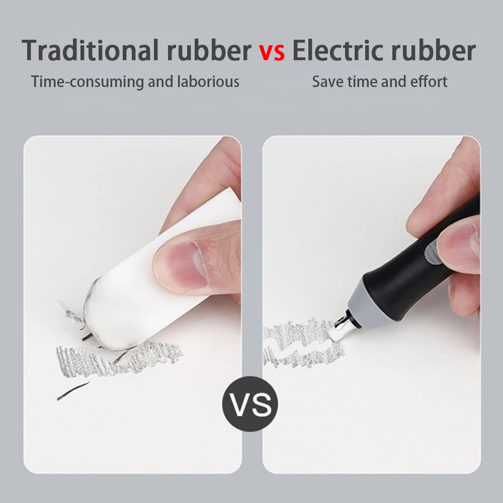 Sketch Electric High-Gloss Eraser for Art Painting