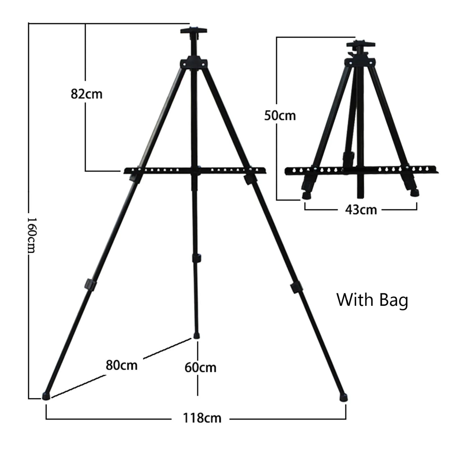 Tripod Display Stand Art Drawing Easels: Versatile Tools for Artists and Event decor