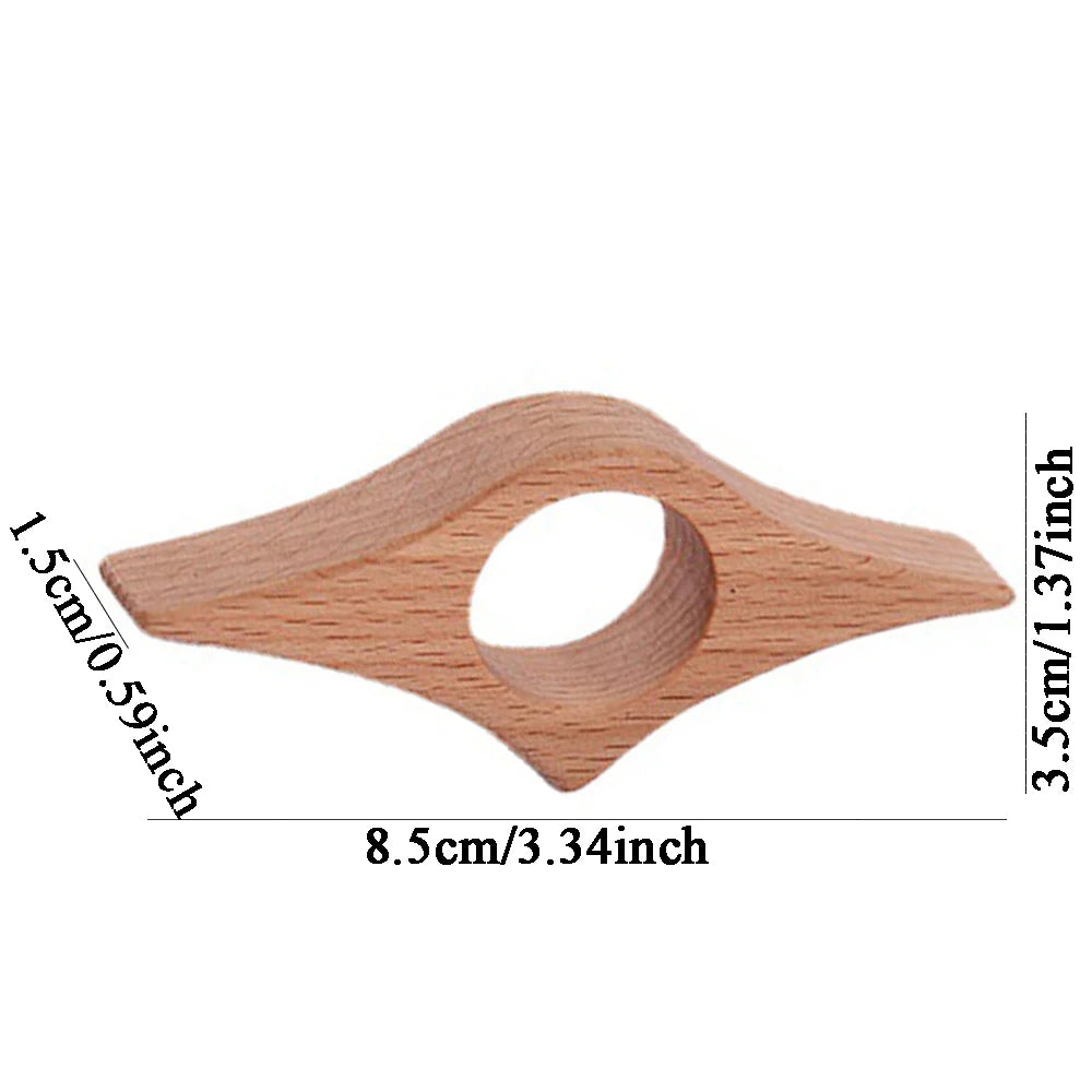Handcrafted Wooden Bookmark