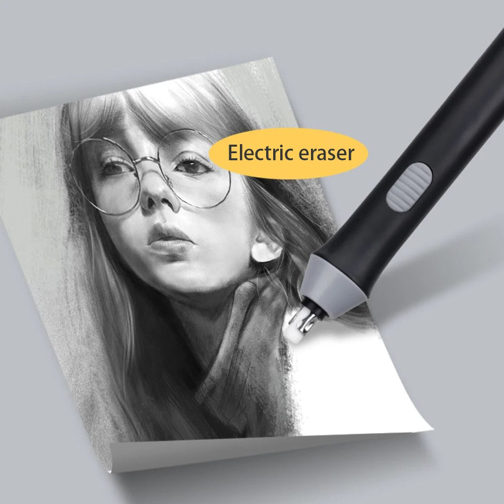 Sketch Electric High-Gloss Eraser for Art Painting
