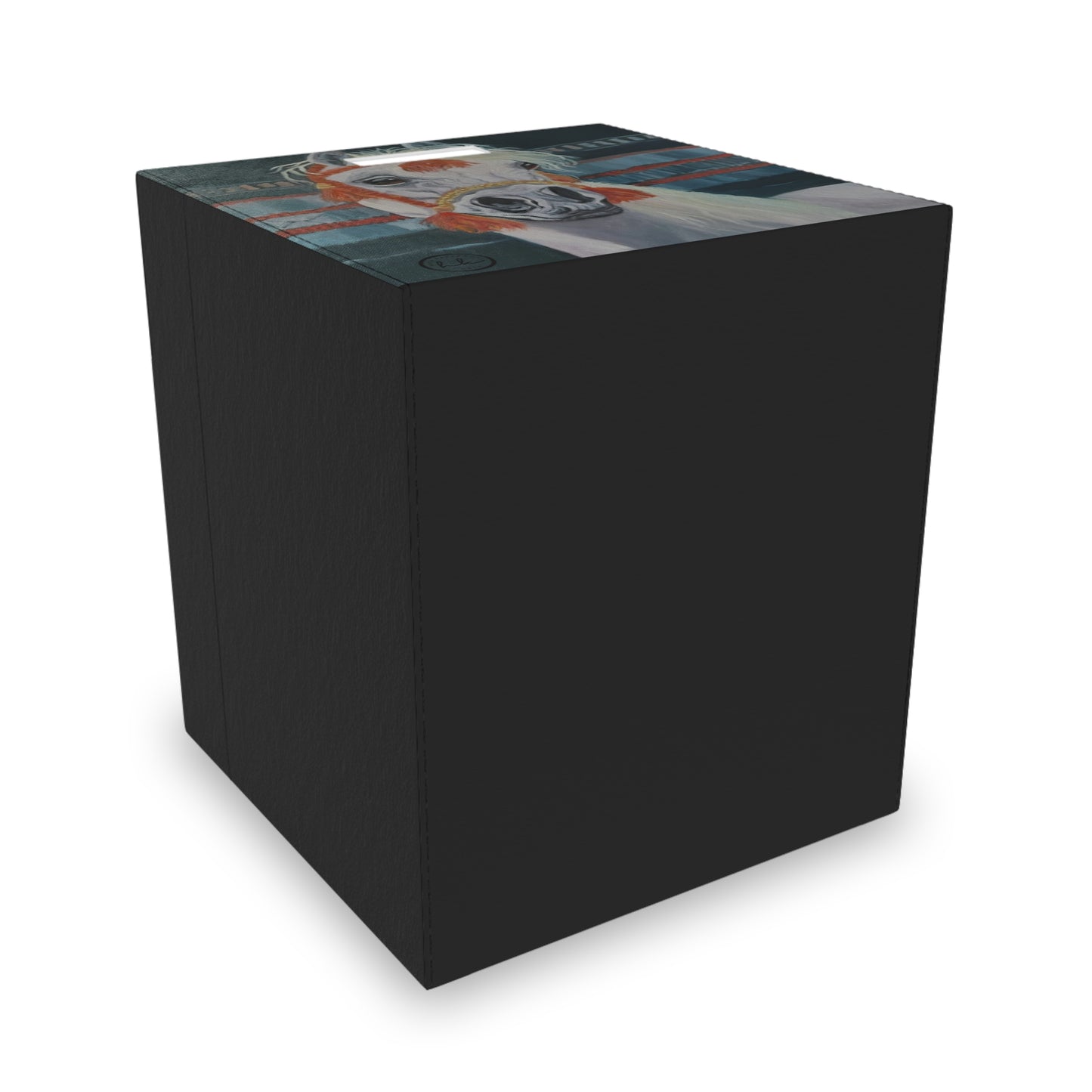 Felt Storage Box with "Al-Mahra" Artwork