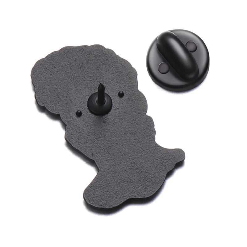 Von Gogh and Michelangelo Plaster Statue Pins